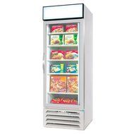 Beverage-Air MMF27-1-W-LED MarketMax 30" One Section Glass Door Reach-In Merchandiser Freezer with LED Lighting...