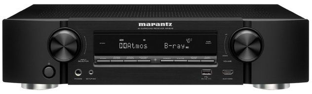 Marantz NR1606 7.2 Channel Network AV Surround Receiver with Bluetooth and Wi-Fi