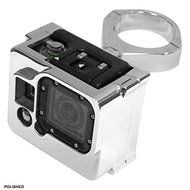 ModQuad GoPro Hero3+ Camera Billet Case and UTV 2in. Handlebar Mount - One Size