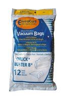 12 Oreck Buster B Allergy canister vacuum bags, Portable Canister Vacuum Cleaner, PKBB12DW, MCV-160,BB-1000-DB