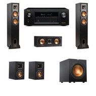 Klipsch R-26F Floorstanding Speakers 5.1 R-10SW Denon AVR-X2200W