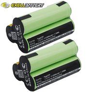 2x Ni-MH 3.6V Battery Replaces AEG Type 141 Fits Electrolux Junior 2.0 Vacuums N4