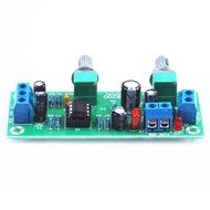 Qianson DC 12V-24V Low-pass Filter NE5532 Bass Tone Subwoofer Pre-Amplifier Preamp Board N3