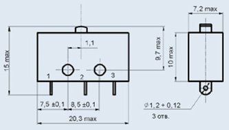 Military switch PM24-2 USSR 6 pcs N2