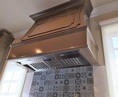 KOBE Range Hoods IN2642SQB-1200 Built-In Range Hood 1200 CFM, Dual Blower with LED Lights, 42-Inch N7