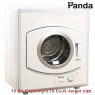 Panda Portable Compact Cloths Dryer Apartment Size 110v stainless Steel Drum See Through Window8.8lbs Capacity... N2