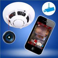 MuLuo Wi-Fi Hidden Camera Smoke Detector Wireless Nanny Camera HD Surveillance Camera,