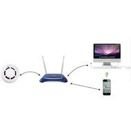 MuLuo Wi-Fi Hidden Camera Smoke Detector Wireless Nanny Camera HD Surveillance Camera, N2