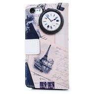 iPhone 7 Case (4.7 inch) - Wallet Folio Flip Premuim PU Leather Case Colorful Print Design with Stand Magnetic... N12