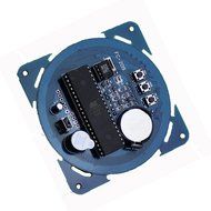 DS1302 Rotating Red LED Display Alarm Temperature DIP Creative Clock DIY N5