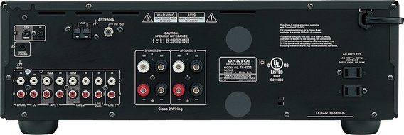 Onkyo TX-8222 50 Watt Stereo Receiver (Discontinued by Manufacturer)