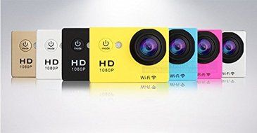 W9 12MP HD 1080P 30fps Sports Camera 2.0 Inch LCD Screen Waterproof Action Camera Mini DV Built-in Wifi N2