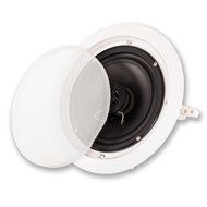 Acoustic Audio HTI6c 6.5-Inch Round 2 Way Speaker (White)