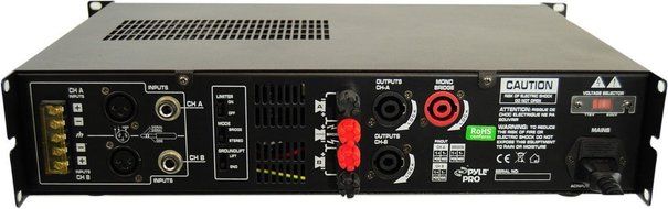 Pyle-Pro PEXA3000 19'' Rack Mount 3000 Watt Professional Power Amplifier w/ Digital SMT Technology N2