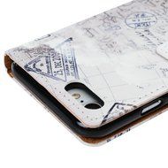 iPhone 7 Case (4.7 inch) - Wallet Folio Flip Premuim PU Leather Case Colorful Print Design with Stand Magnetic... N14