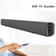 (Upgarde Version) LONPOO 609B 80cm Slim TV Soundbar Bluetooth Subwoofer 20W*2 Super BASS with Remote Control (... N9
