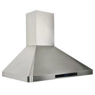 CAVALIERE 36" Wall Mounted Stainless Steel Kitchen Range Hood w/Remote Control 900 CFM AP238-PS31-36 N5
