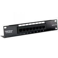 TRENDnet Network TC-P08C5E 8-port Cat. 5e RJ-45 10inch Unshielded Patch Panel Retail