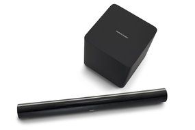 Harman Kardon SB 26 Advanced Recertified Soundbar with Bluetooth and Powered Wireless Subwoofer N4