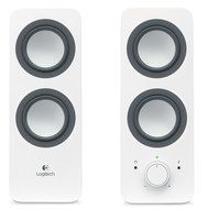 Logitech Multimedia Speakers Z200 with Stereo Sound for Multiple Devices, White N3