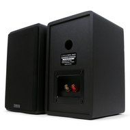 Micca MB42X Bookshelf Speakers With 4-Inch Carbon Fiber Woofer and Silk Dome Tweeter (Black, Pair) and AmazonBasics...