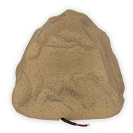 Theater Solutions 4R6S Outdoor Sandstone 6.5&quot; Rock 4 Speaker Set with Wire for Yard Pool Spa Patio Garden N3
