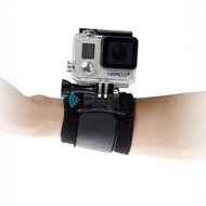 360 degree Wrist Strap Band with Hold Mount for Xiaomi Yi Camera Gopro sj4000