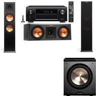 Klipsch RP-280F Tower Speakers-RP-250C-PL-200-3.1-Denon AVR-X4100W