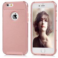 iPhone 6 Case, iPhone 6S Case (4.7"), YOKIRIN 2 in 1 Hybrid Heavy Duty Dual Layer Hard PC Back Soft TPU Bumper... N19
