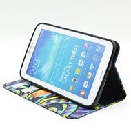 Galaxy Tab 3 7.0 Case, Firefish Kickstand Feature High Quality PU Leather Wallet with Card Slots Damage Resistance... N51