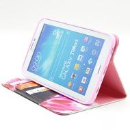 Galaxy Tab 3 7.0 Case, Firefish Kickstand Feature High Quality PU Leather Wallet with Card Slots Damage Resistance... N62