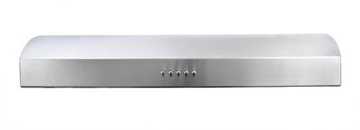AKDY Stainless Steel 30-Inch Grease Filters Under Cabinet Kitchen Silver Range Hood N6