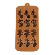 Voberry Dinosaur Pattern Chocolate Mold Pan Silicone Mold Candy Ice Tray Mold Maker Cook Essentials Muffin Pan...