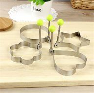 SNW Thick Stainless Steel Omelette Device,Pentagon N6