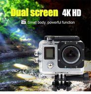 Boblov Dual Screen Ultra HD 4K Sports Action Camera 1080P Waterproof Underwater Camcorder 170&deg; Wide Angle 12MP... N2