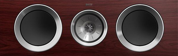 KEF R600c Center Channel Loudspeaker - High Gloss Piano Black (Single) N4