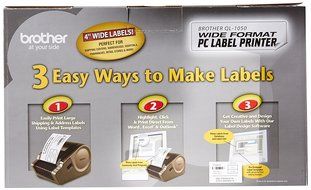 Brother QL-1050 Wide Format PC Label Printer N2