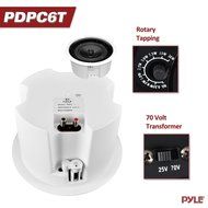Pyle Home PDPC82 8-Inch In-Ceiling 2-Way Flush Mount Enclosure Speaker System N11