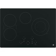 JP5030DJBB 30" Built-in Electric Cooktop with Four Radiant Cooking Elements, Digital Touch Controls, Kitchen Timer...