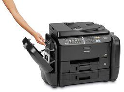 Epson WorkForce Pro WF-R4640 EcoTank Wireless Color All-in-One Supertank Printer with Fax with Ink Bundle N2
