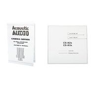 Acoustic Audio CS-I63S-2PR 300 Watt 6.5" 3-Way Home Theater In-Wall/Ceiling Speakers (2-Pair)