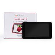Official Raspberry Pi 7&quot; Touchscreen w/ Pimoroni Black LCD Stand