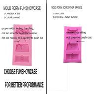 Funshowcase Designer Handbag Clutch Bags and Purses Silicone Candy Mold for Cake Decoration, Cupcake Decorate,... N4