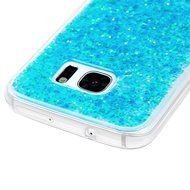 Badalink Galaxy S7 Case Shiny Glitter Sparkle Powder Series Shockproof Drop Protection Soft TPU Rubber Protective... N5