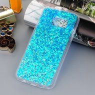 Badalink Galaxy S7 Case Shiny Glitter Sparkle Powder Series Shockproof Drop Protection Soft TPU Rubber Protective... N6