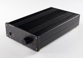 TP30-MK2 Digital Hi-Fi Power Stereo Subwoofer Amplifier 16bit/48kHz USB DAC Headphone Amp (Silver) N7