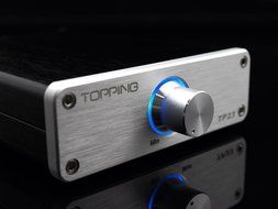 TP30-MK2 Digital Hi-Fi Power Stereo Subwoofer Amplifier 16bit/48kHz USB DAC Headphone Amp (Silver) N9