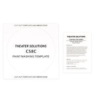 Theater Solutions CS8C In Ceiling 8&quot; Speakers Surround Sound Home Theater 7 Speaker Set CS8C-7S N4