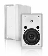 OSD Audio AP850 8-inch 2 Way 8 Ohm Indoor or Outdoor Patio Speaker Pair, White