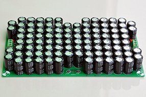 Electronics-Salon 100,000uF Capacitors Module Board, for Upgrade Audio PreAMP or Power AMP. N3